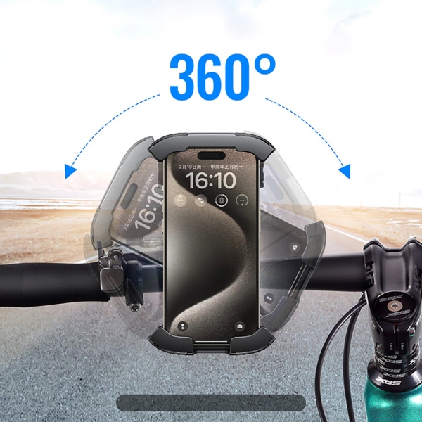Βάση Μοτοσικλέτας UGREEN LP494, 4,7 ίντσες - 6,8 ίντσες, Μαύρη - Image 6