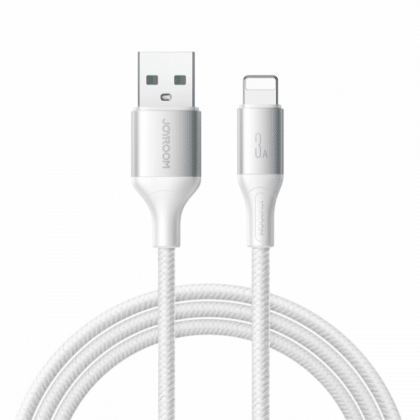 Καλώδιο USB-A σε Lightning Joyroom S-A28 Flash, 18W, 3A, 1m, Λευκό