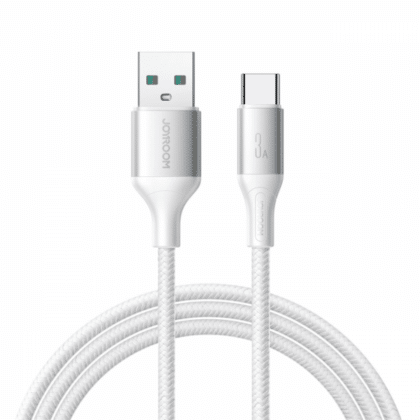 Καλώδιο USB-A σε USB-C Joyroom S-A28 Flash, 18W, 3A, 1m, Λευκό
