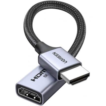 Προσαρμογέας βίντεο UGREEN HD165, HDMI σε HDMI, 8K, Γκρι