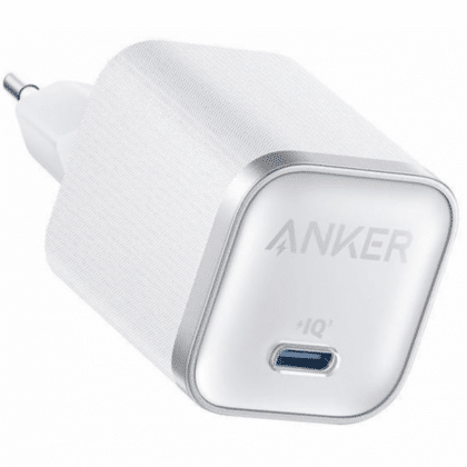 Φορτιστής τοίχου Anker Nano, 45W, 3A, 1 x USB-C, Λευκό A2692L21