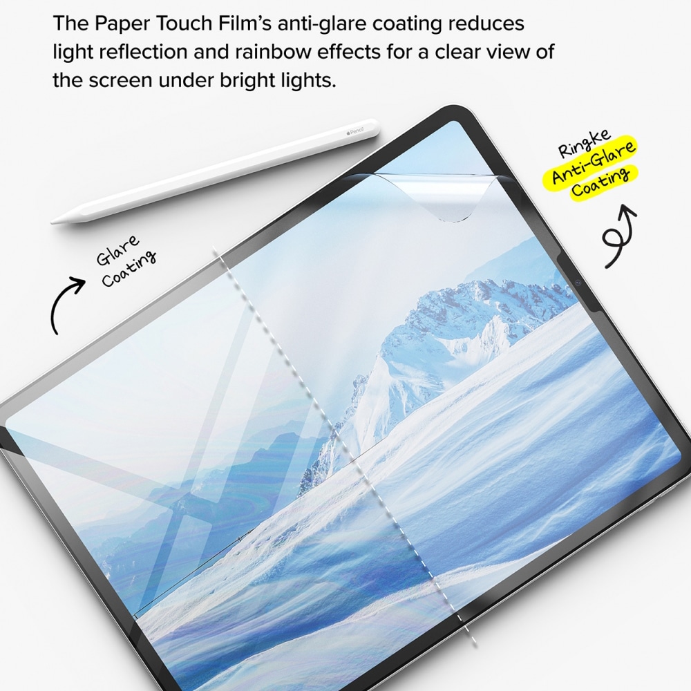 Ringke - Σκληρή μεμβράνη αφής χαρτιού - iPad Pro 11 (2024) / iPad Pro 11 (2025) - Ματ διαφανής - Image 5