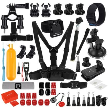Αξεσουάρ Puluz Ultimate Combo Kits για αθλητικές κάμερες PKT16 53 σε 1