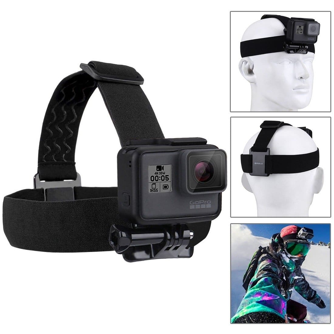 Αξεσουάρ Puluz Ultimate Combo Kits για αθλητικές κάμερες PKT16 53 σε 1 - Image 8