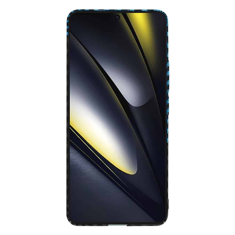 Techsuit Carbonite FiberShell - θήκη για Xiaomi Poco F6 - Μπλε - Image 2