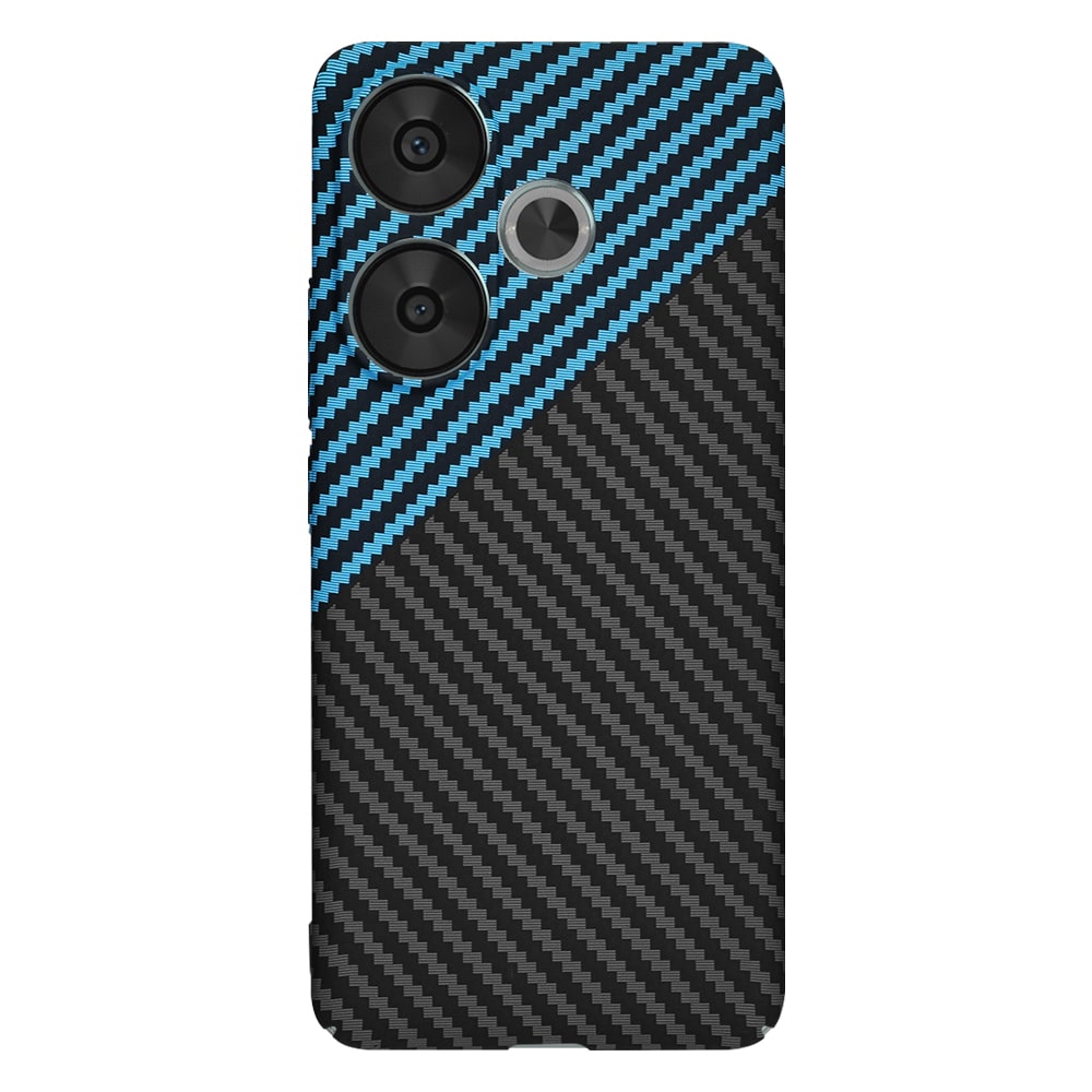 Techsuit Carbonite FiberShell - θήκη για Xiaomi Poco F6 - Μπλε - Image 3