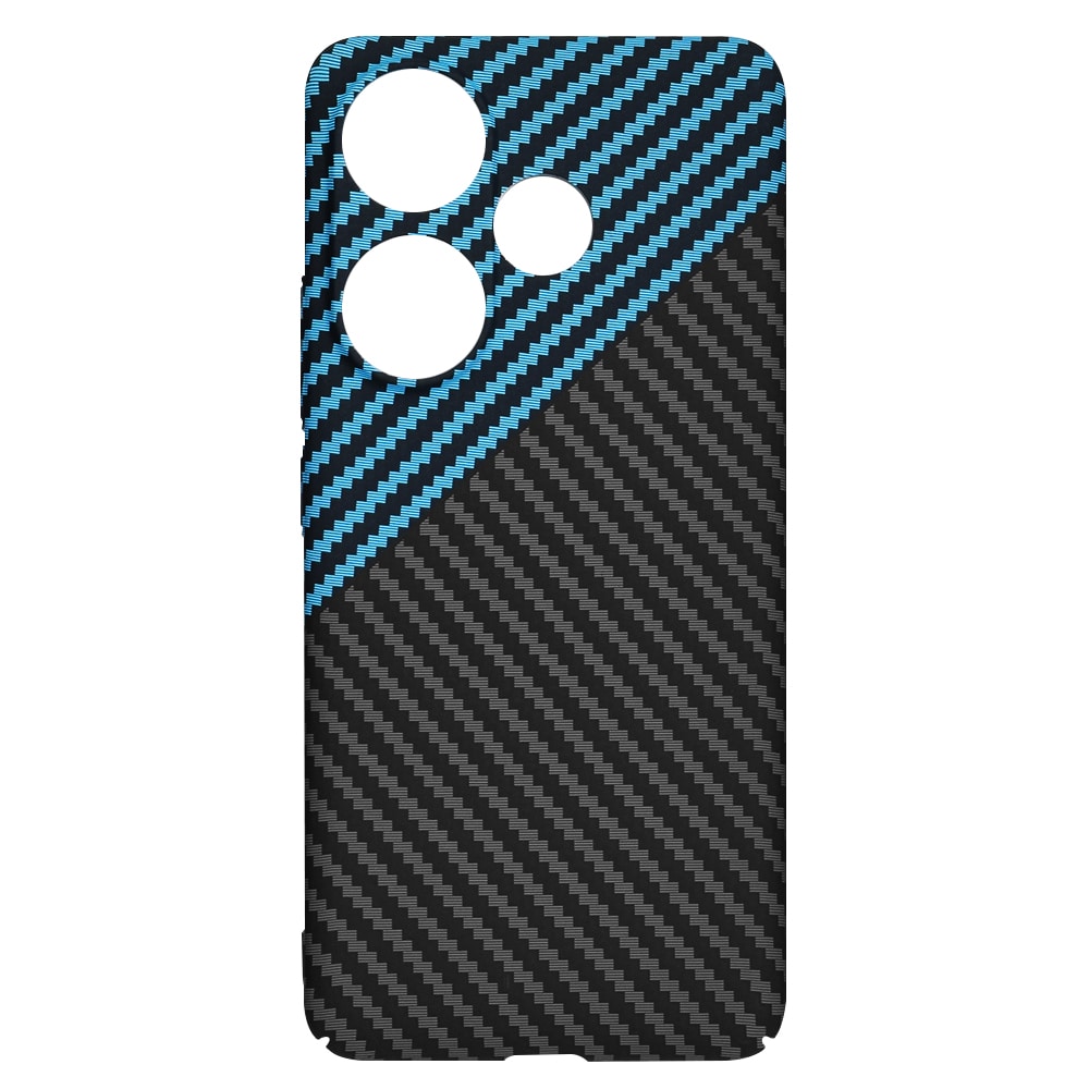Techsuit Carbonite FiberShell - θήκη για Xiaomi Poco F6 - Μπλε - Image 4