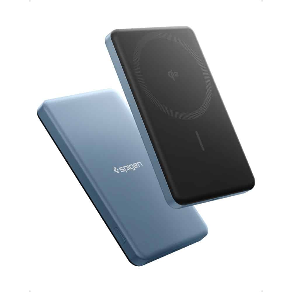SPIGEN EA2205MQ ESSENTIAL MAGSAFE POWER BANK 5000MAH 22.5W QI2 ΓΑΛΑΖΙΟ-ΜΠΛΕ - Image 2