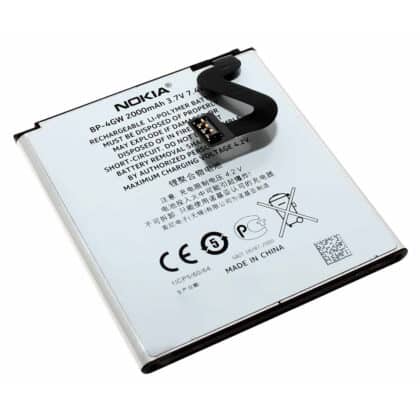 OEM - Μπαταρία Τηλεφώνου BP-4GW (06182) - Nokia Lumia 920 - 2000mAh - Λευκό
