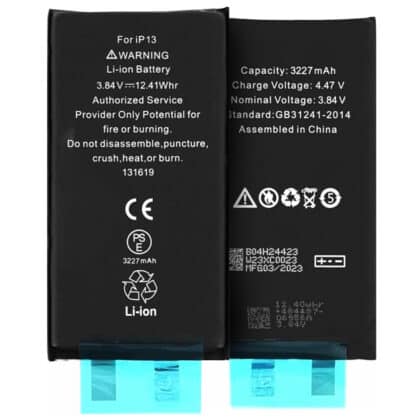 OEM - Μπαταρία Smartphone (19316) - iPhone 13 - 3227mAh, χωρίς εύκαμπτο καλώδιο - Μαύρο