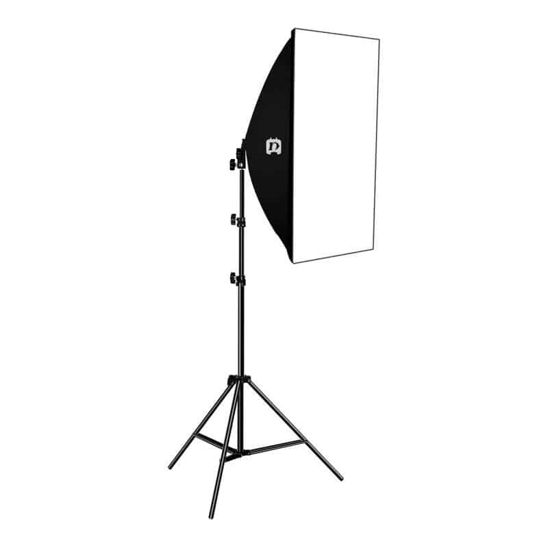 Puluz Σετ Στούντιο Φωτογράφισης PU5070EU, Softbox LED 50x70cm, Τρίποδο, Λάμπες LED x1 - Image 2