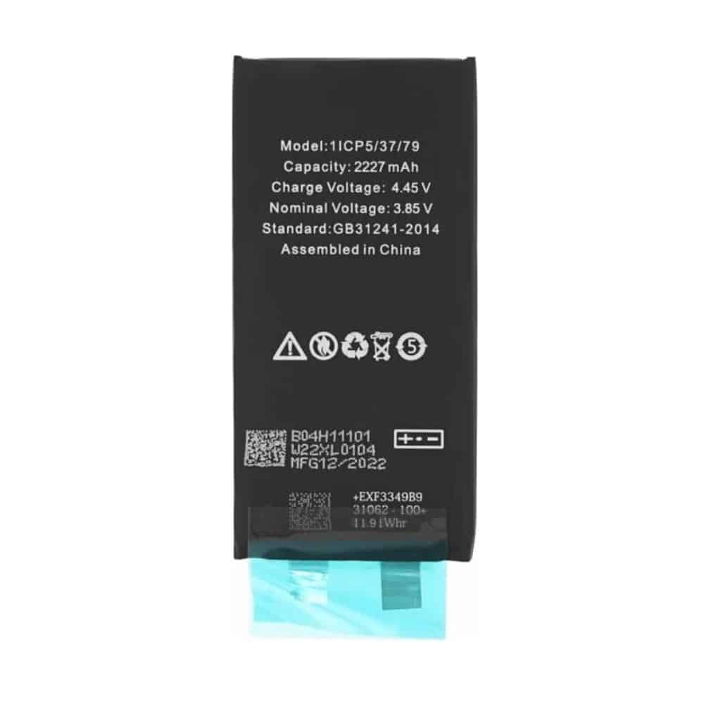 OEM - Μπαταρία Smartphone (18529) - χωρίς εύκαμπτο καλώδιο - iPhone 12 Mini - 2227mAh - Μαύρο - Image 2