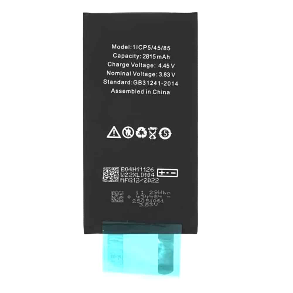 OEM - Μπαταρία Smartphone (18530) - χωρίς εύκαμπτο καλώδιο - iPhone 12 / 12 Pro - 2815mAh - Μαύρο - Image 2