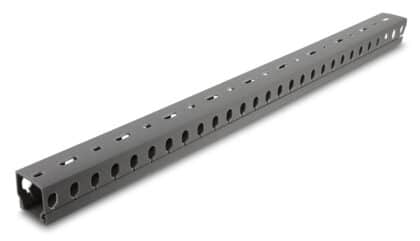 DELOCK cable management 22028, πλαστικό, 30x30mm, 1m, γκρι