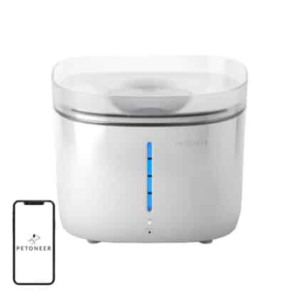 Petoneer Έξυπνη Ποτίστρα/Σιντριβάνι νερού για Κατοικίδια Fresco Ultra 2L (Λευκό)
