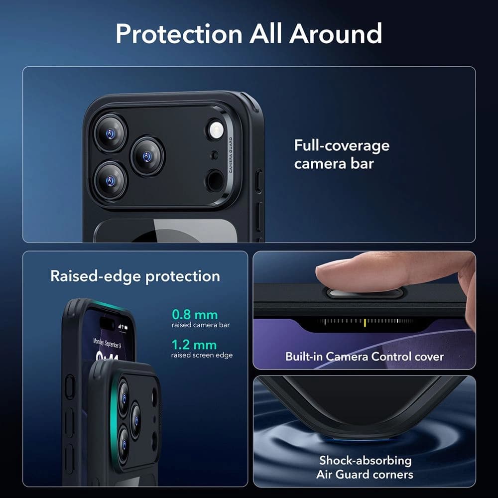 ESR Classic Hybrid HaloLock - θήκη για Apple iPhone 17 Pro Max - Διάφανο - Image 4