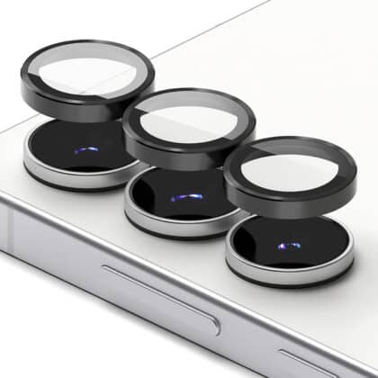 Ringke - Γυαλί Πλαισίου Φακού Κάμερας (2 τεμάχια) - Samsung Galaxy S25 FE - Μαύρο