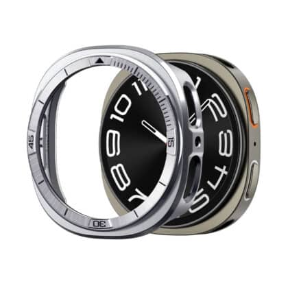 Spigen - Bezel Tune Pro Pilot (ACS10011) - για Samsung Galaxy Watch8 44mm, Ανοξείδωτο Ατσάλι - Ασημί