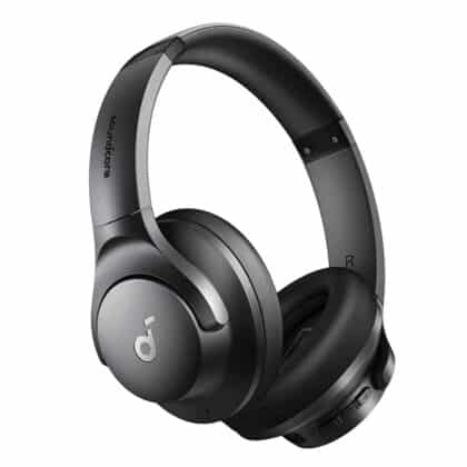 Anker - Ασύρματα Ακουστικά Life Q20i (A3004G11) - Bluetooth, Υβριδική Ενεργή Ακύρωση Θορύβου, Διπλές Συνδέσεις - Μαύρο