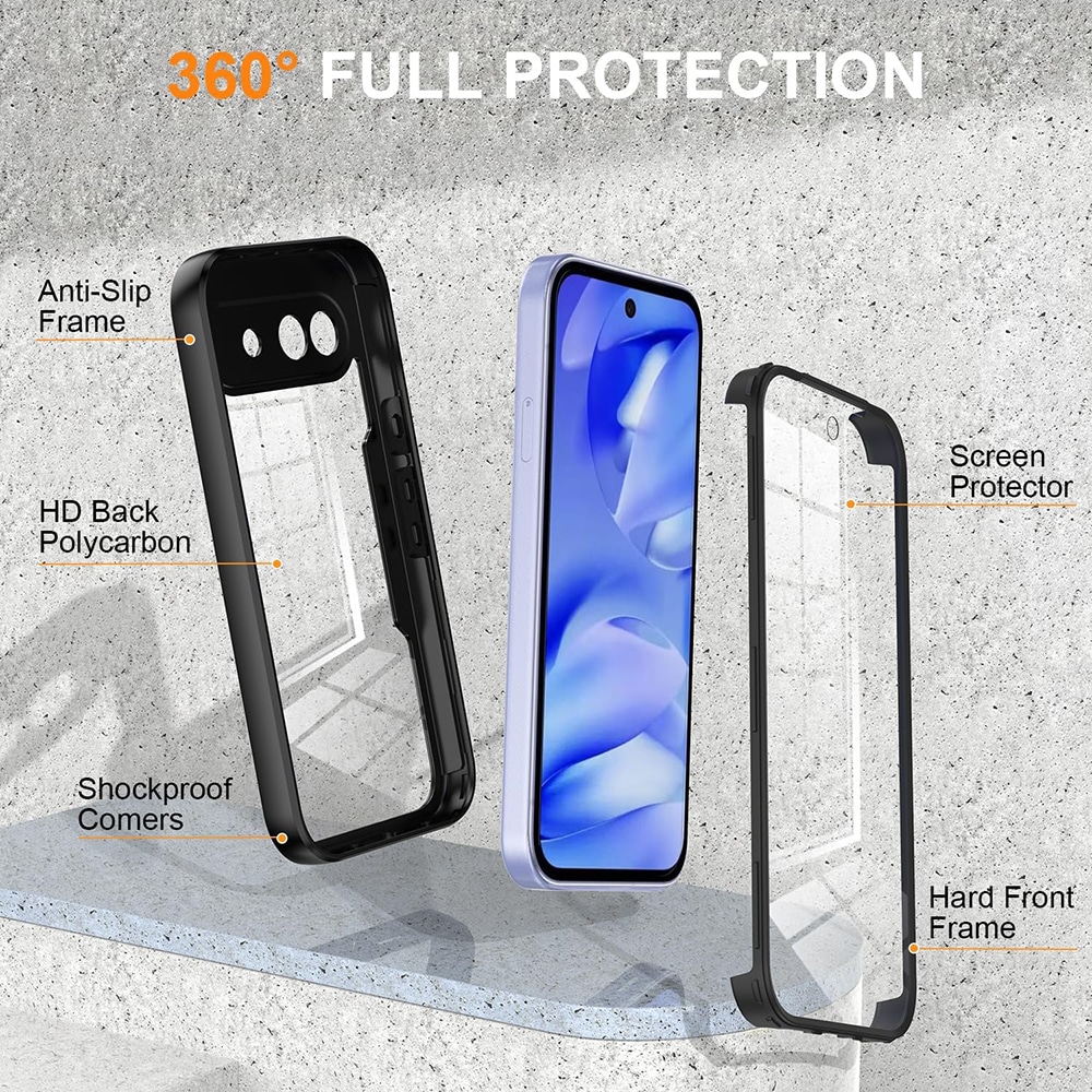 Techsuit ColorVerse 360 - θήκη για Google Pixel 10a - Μαύρο - Image 2