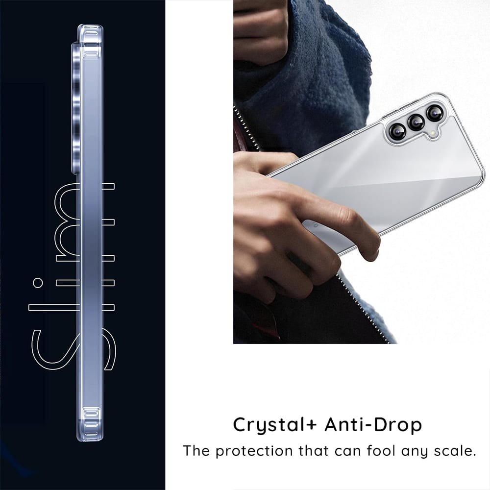 Blueo Crystal+ Anti-Drop Series - θήκη για Samsung Galaxy S26 - Διάφανο - Image 3