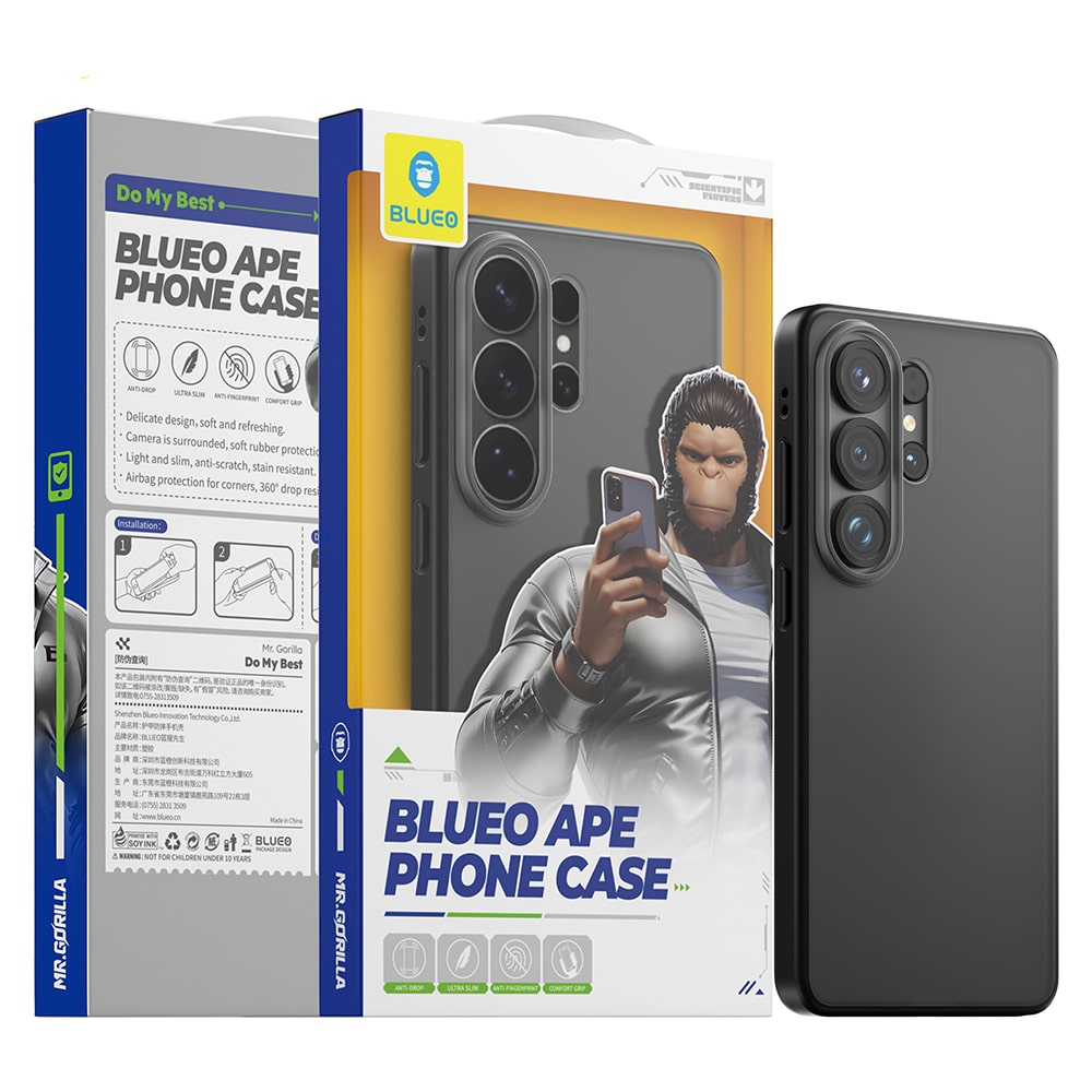 Blueo APE Matte Series - θήκη για Samsung Galaxy S26 Ultra - Μαύρο - Image 6