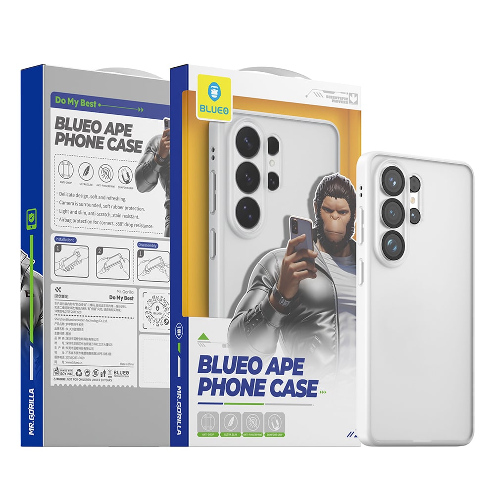 Blueo APE Matte Series - θήκη για Samsung Galaxy S26 - Γκρι - Image 6