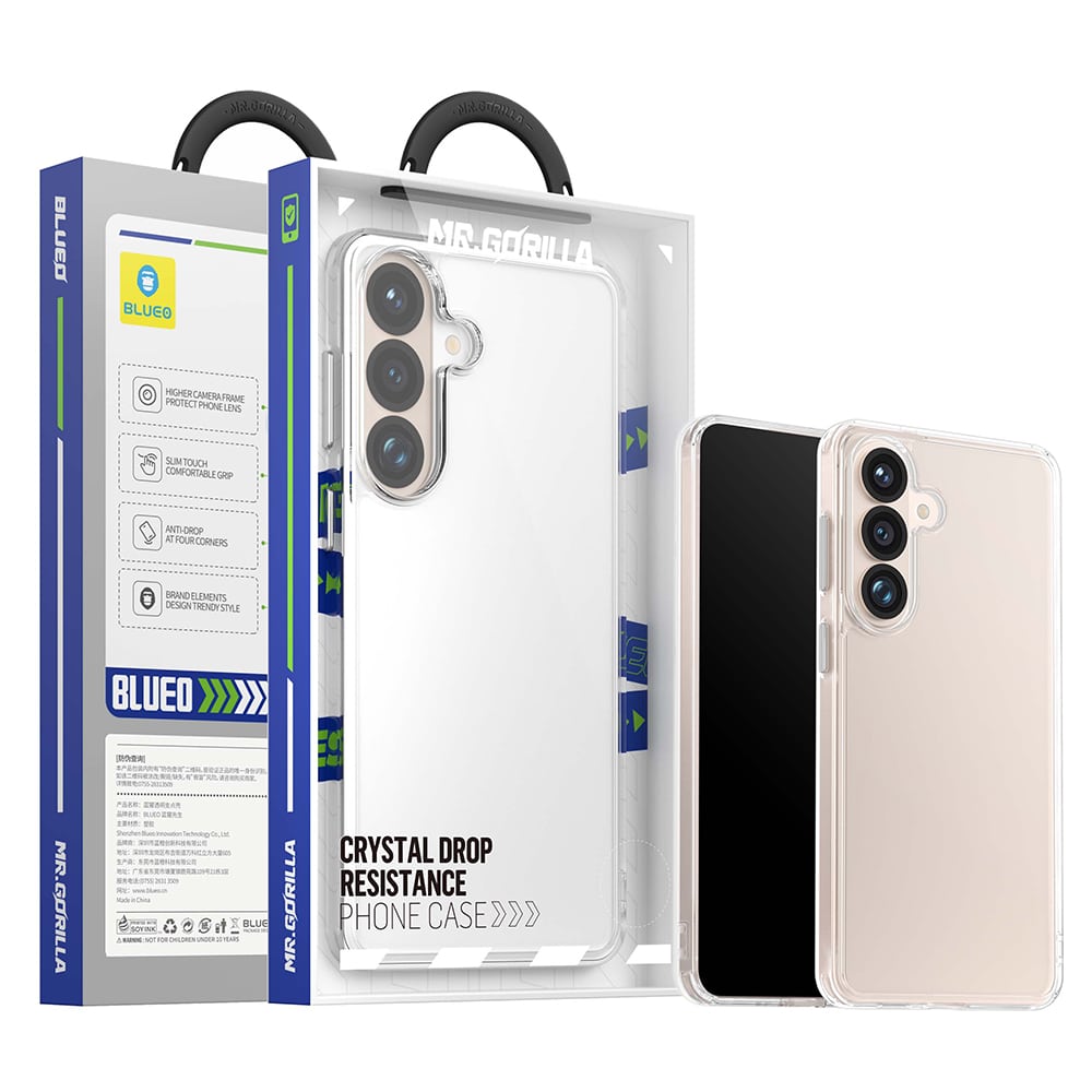 Blueo - Σειρά Crystal+ Anti-Drop - Samsung Galaxy S26 Plus - Διαφανές - Image 5