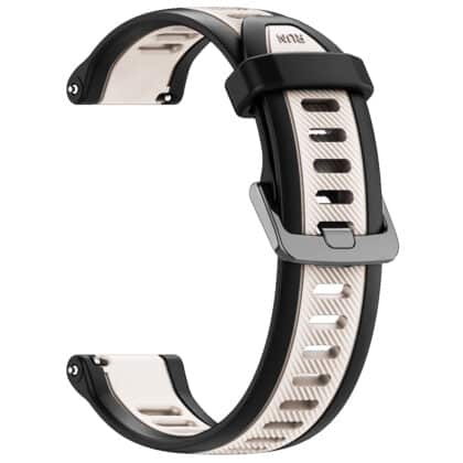 Techsuit - Λουράκι ρολογιού 18mm (W053) - Huawei Watch GT 4 (41mm)/W1/Honor Watch S1/Garmin Venu 2S/Vivoactive 4S - Μπεζ