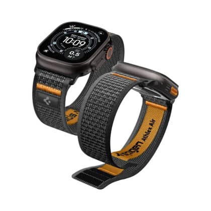 Spigen - Athlex Air 2 (AMP10607) - Apple Watch 6/7/8/9/10/SE/SE 2/Ultra/Ultra 2/Ultra 3 (44/45/46/49mm) - Active Orange