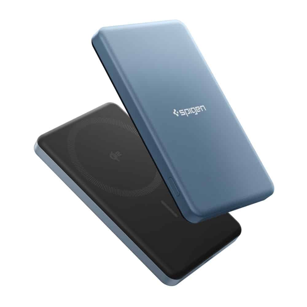 SPIGEN EA2205MQ ESSENTIAL MAGSAFE POWER BANK 5000MAH 22.5W QI2 ΓΑΛΑΖΙΟ-ΜΠΛΕ - Image 3
