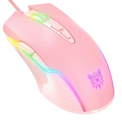 ONIKUMA Ποντίκι Gaming CW905 (Ροζ)