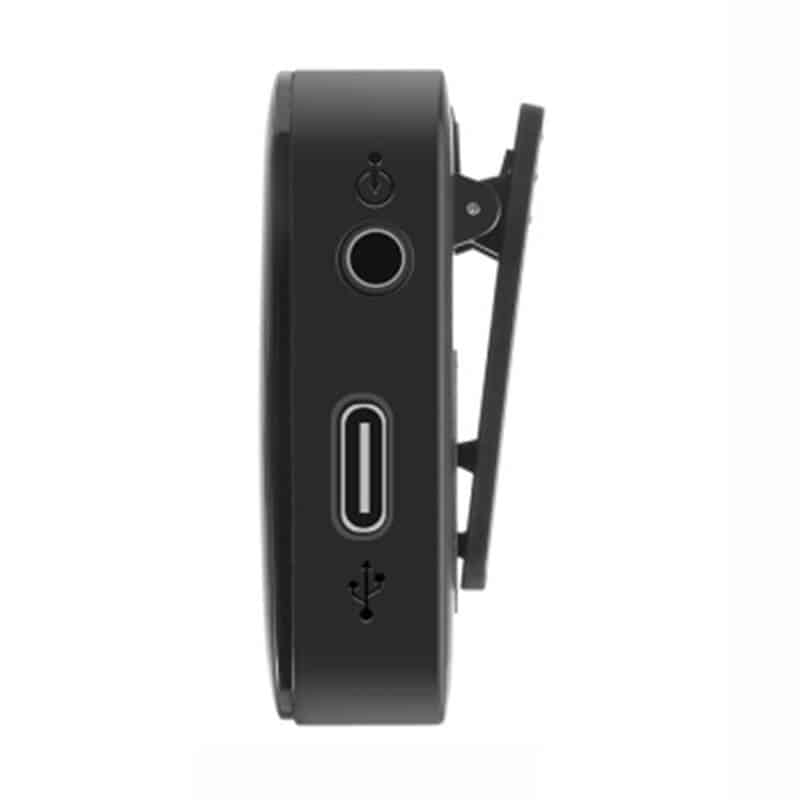 PULUZ Ασύρματο Μικρόφωνο PU648B, USB-C, 2τμχ (Μαύρο) - Image 3