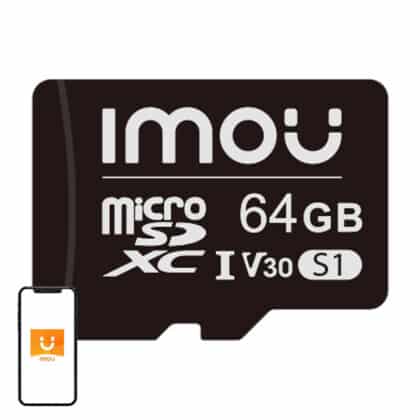 Imou Κάρτα Μνήμης microSD (UHS-I, SDXC, 10/U3/V30, 95/38) 64GB