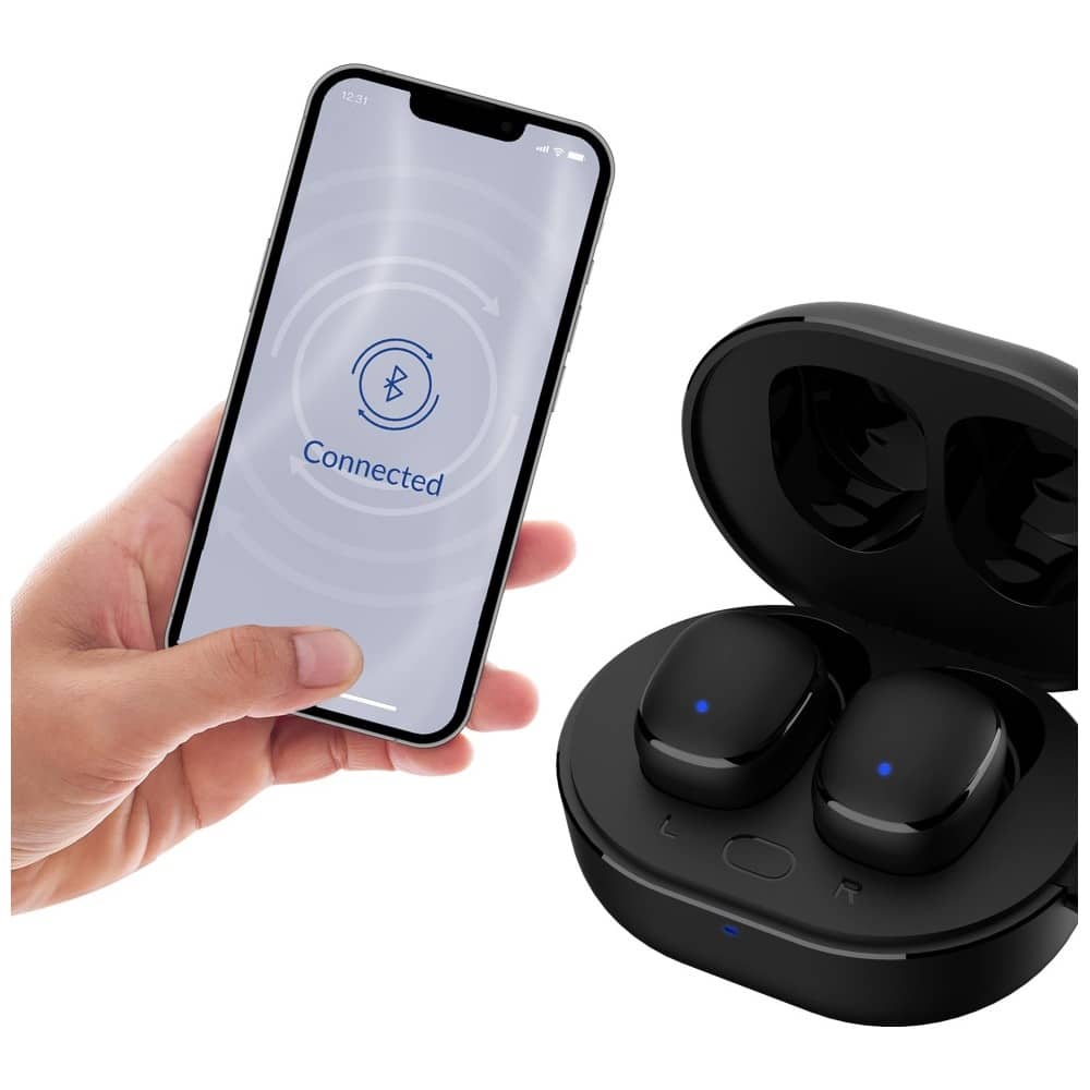 Ασύρματα ακουστικά 3MK FlowBuds 6.0 Μαύρα - Image 9