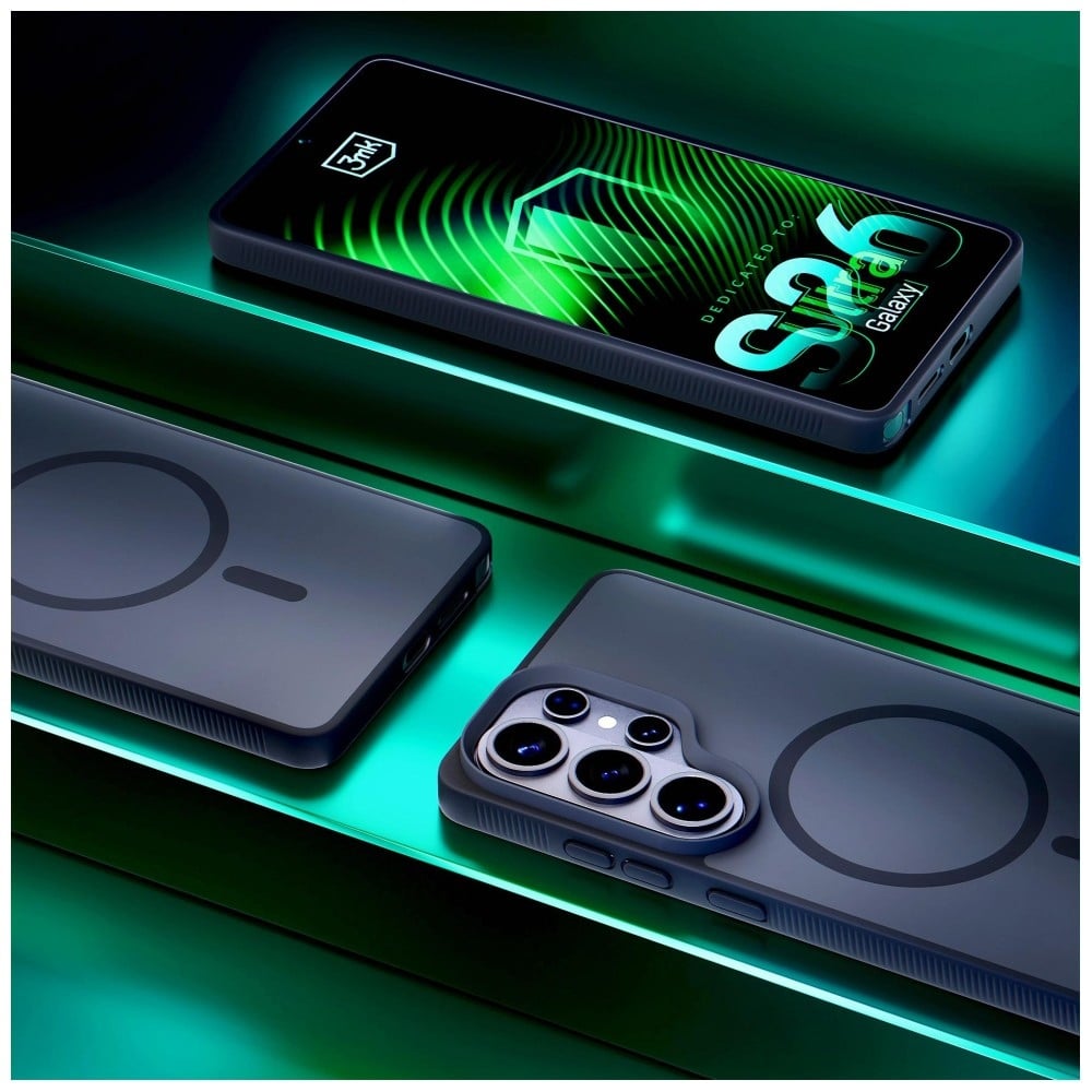 3MK Smoke Case Mag&Stand - θήκη για Samsung Galaxy S26 Ultra - Μαύρο - Image 11