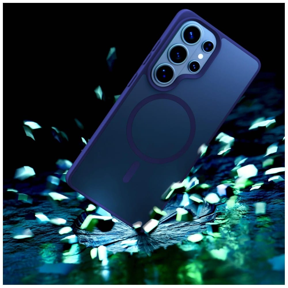 3MK Smoke Case Mag&Stand - θήκη για Samsung Galaxy S26 Ultra - Μπλε - Image 13
