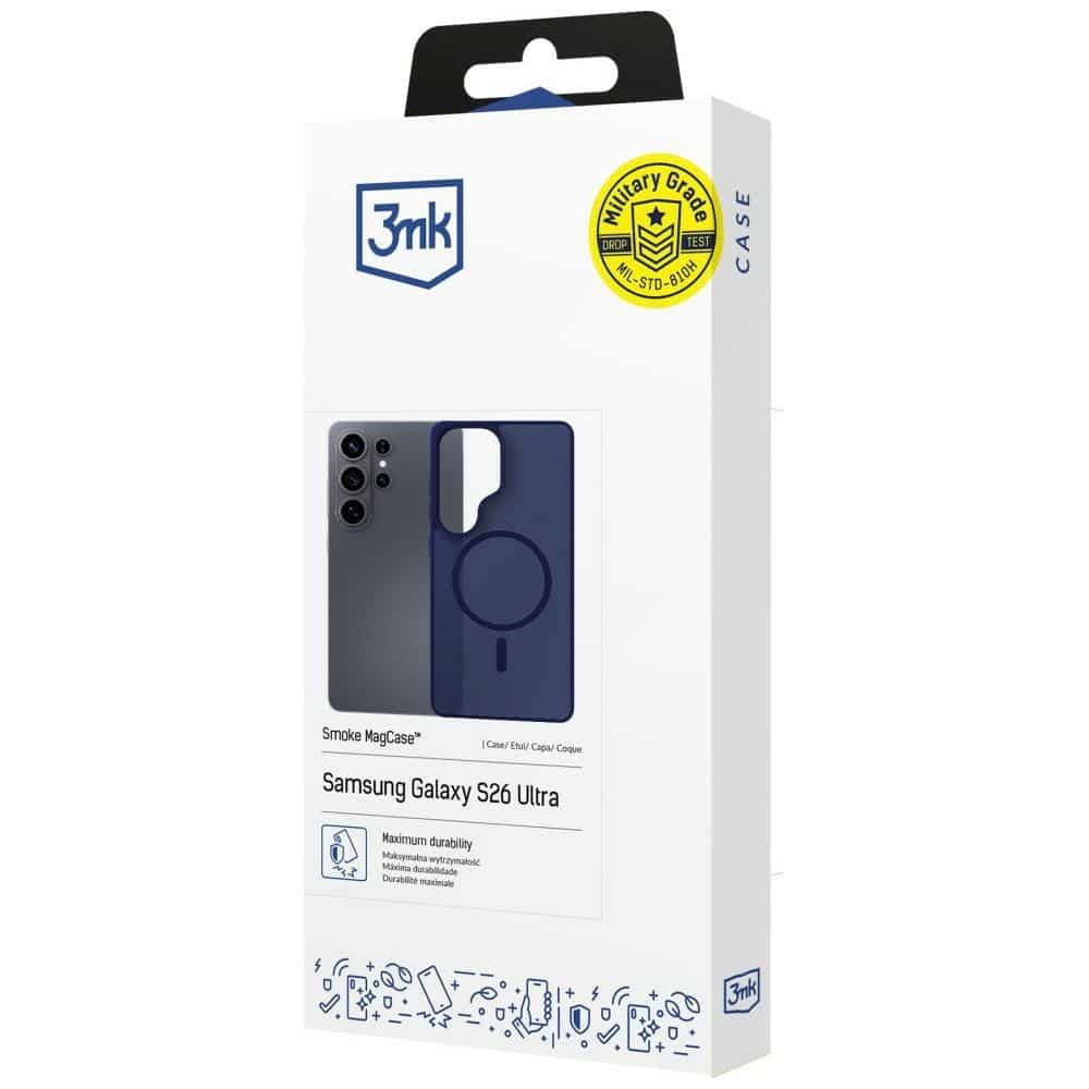 3MK Smoke Case Mag&Stand - θήκη για Samsung Galaxy S26 Ultra - Μπλε - Image 6