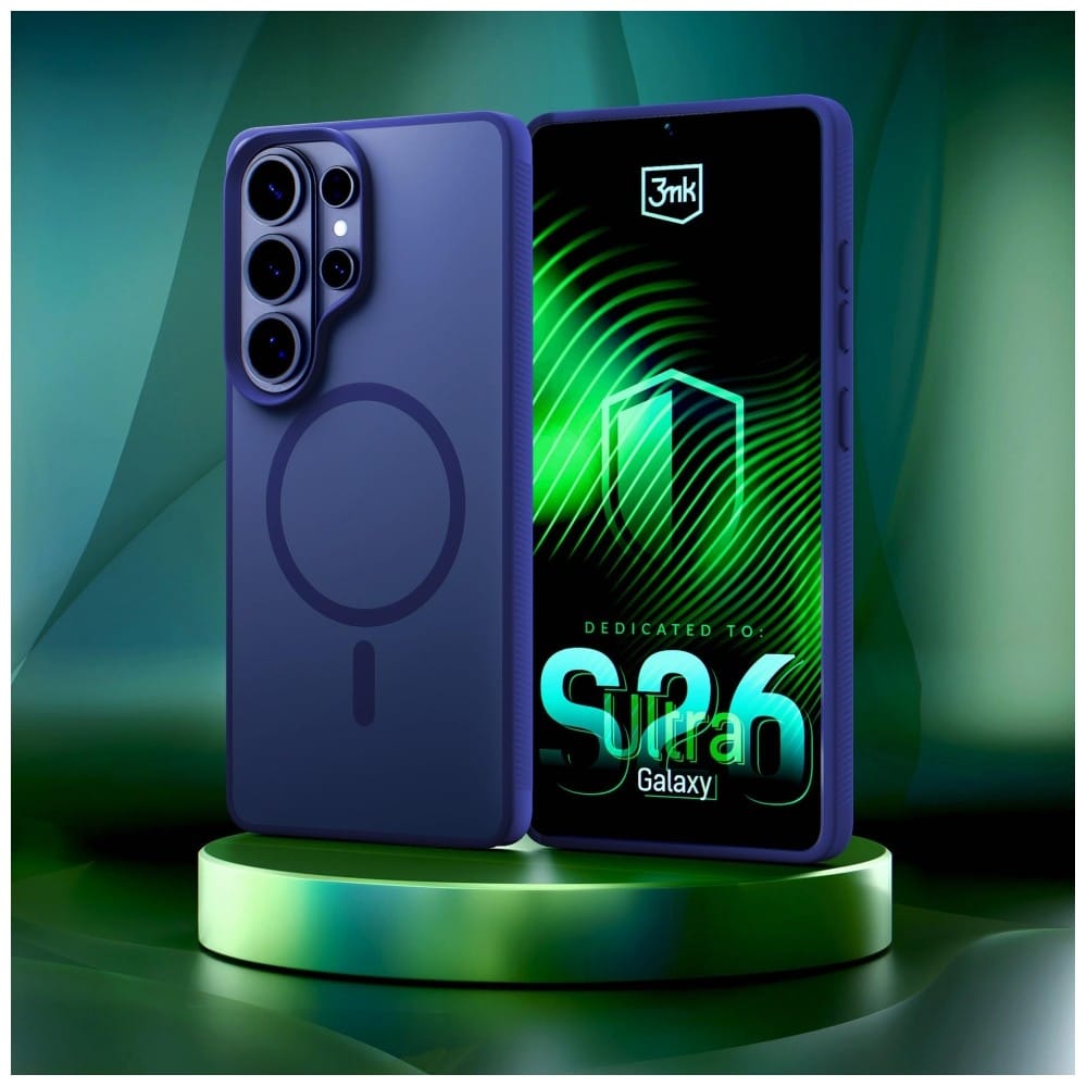 3MK Smoke Case Mag&Stand - θήκη για Samsung Galaxy S26 Ultra - Μπλε - Image 7