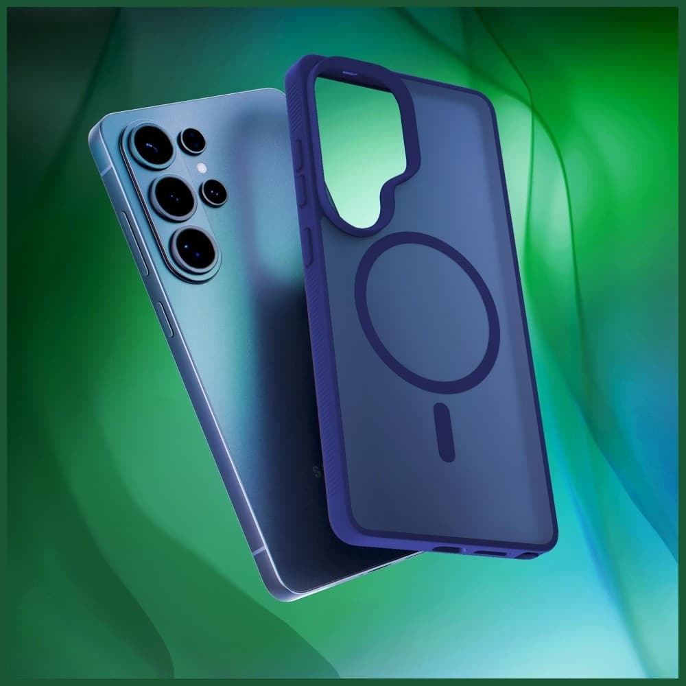 3MK Smoke Case Mag&Stand - θήκη για Samsung Galaxy S26 Ultra - Μπλε - Image 9