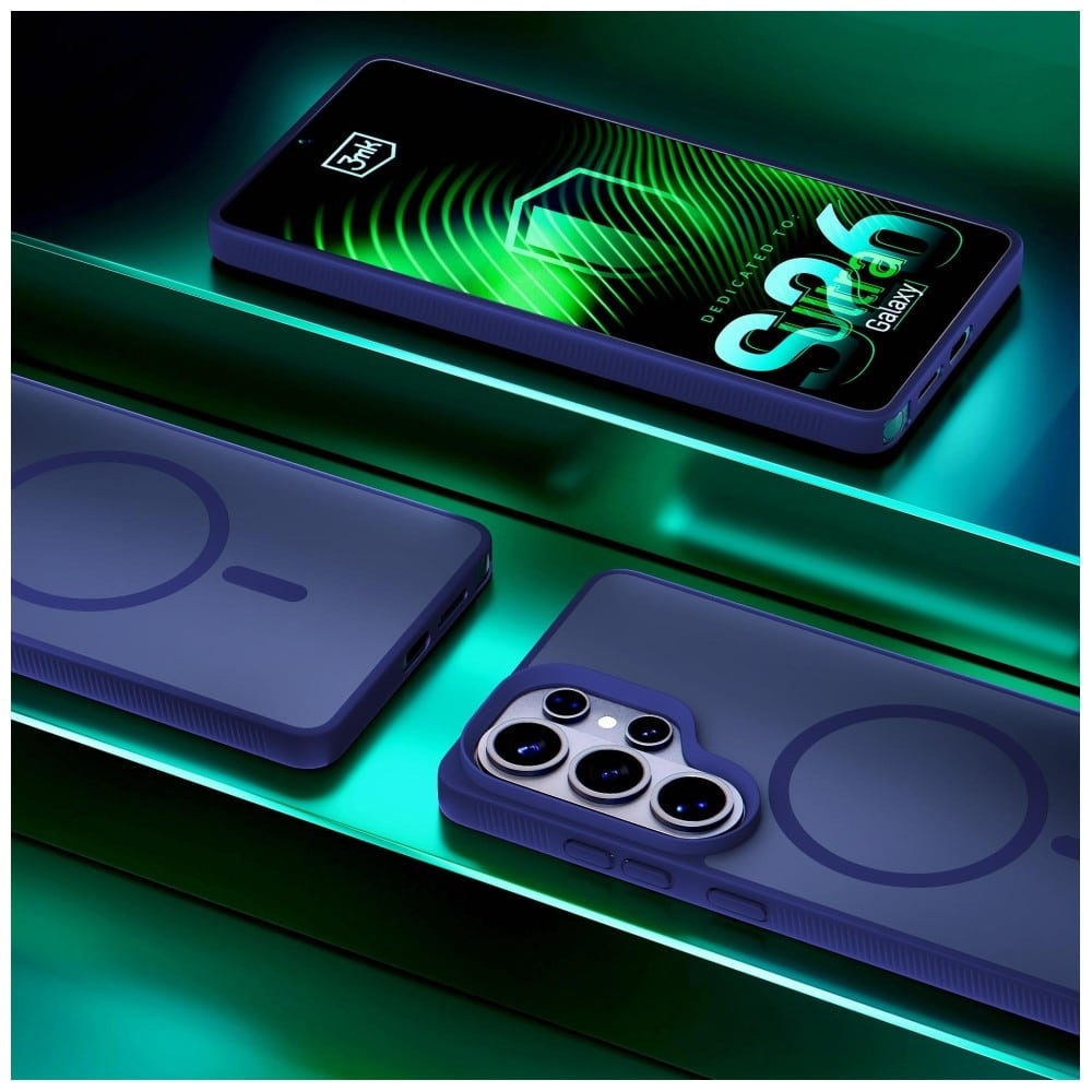 3MK Smoke Case Mag&Stand - θήκη για Samsung Galaxy S26 Ultra - Μπλε - Image 12