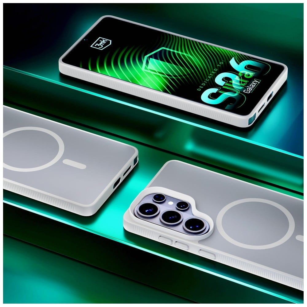 3MK Smoke Case Mag&Stand - θήκη για Samsung Galaxy S26 Ultra - Διάφανο - Image 12