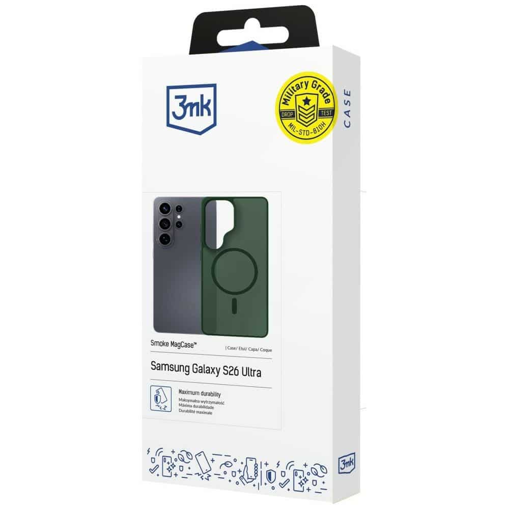 3MK Smoke Case Mag&Stand - θήκη για Samsung Galaxy S26 Ultra - Πράσινο - Image 6