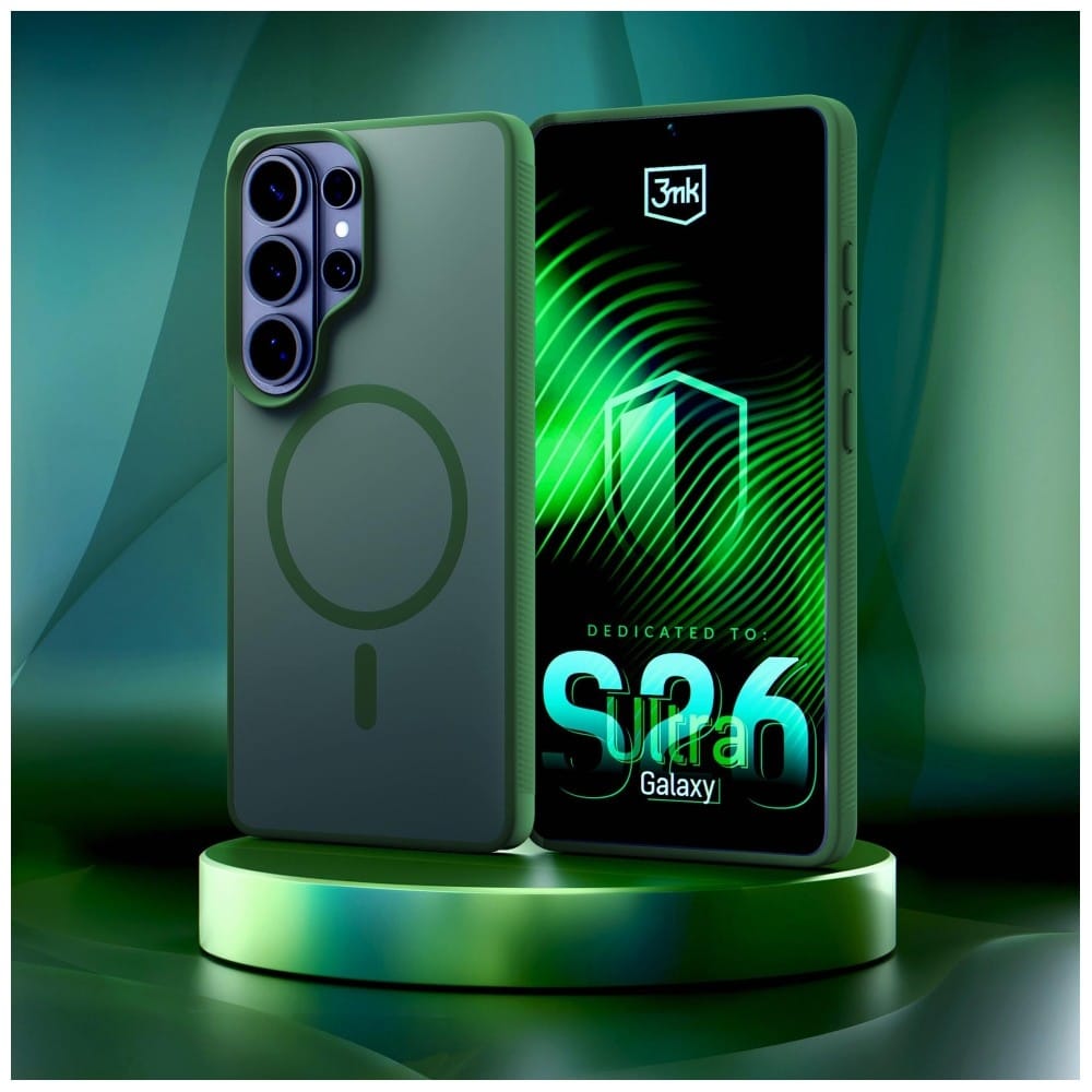 3MK Smoke Case Mag&Stand - θήκη για Samsung Galaxy S26 Ultra - Πράσινο - Image 7