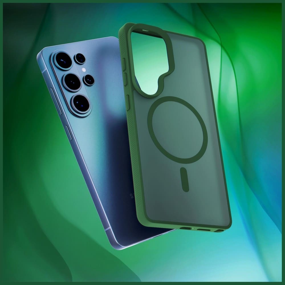3MK Smoke Case Mag&Stand - θήκη για Samsung Galaxy S26 Ultra - Πράσινο - Image 9