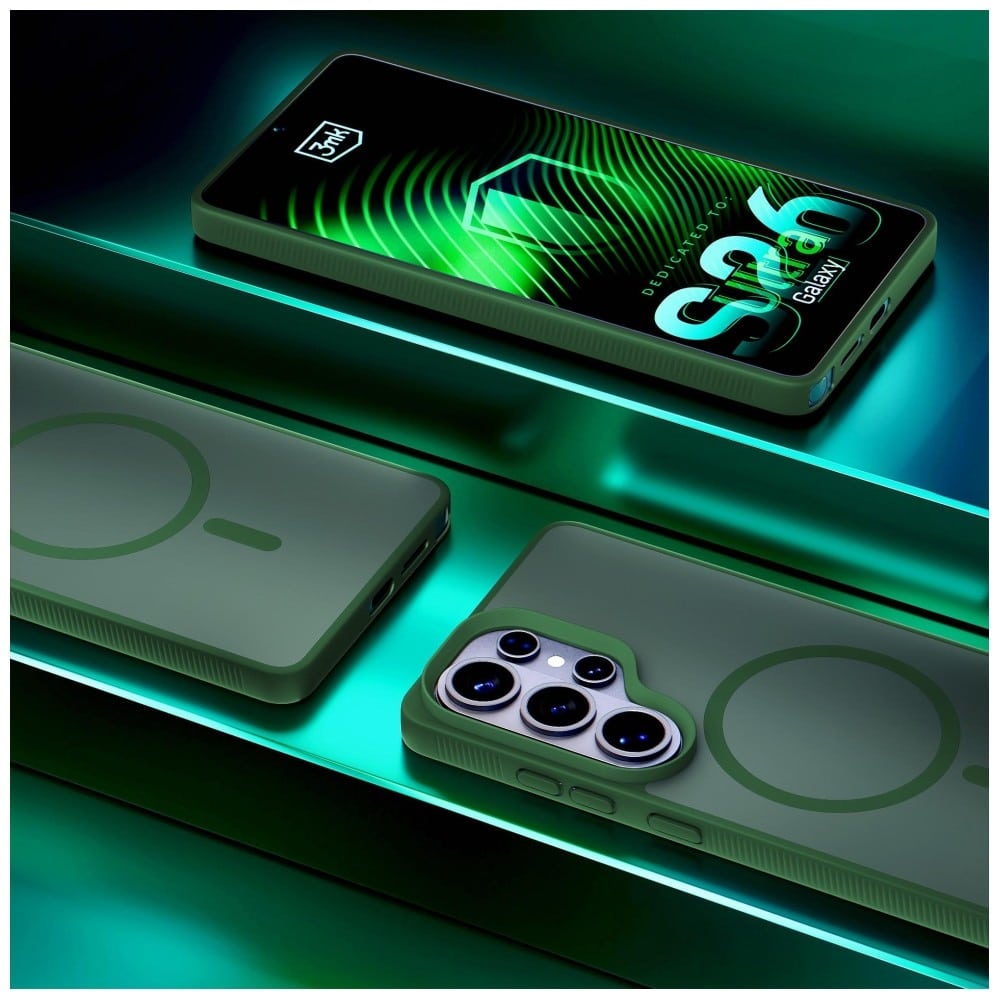 3MK Smoke Case Mag&Stand - θήκη για Samsung Galaxy S26 Ultra - Πράσινο - Image 12