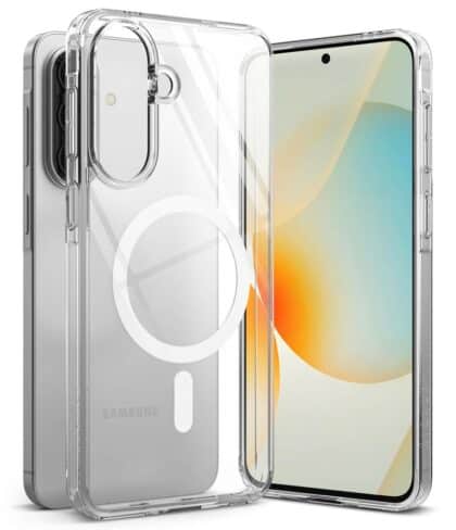Ringke Fusion Magnetic MagSafe - θήκη για Samsung Galaxy A57 - Διάφανο