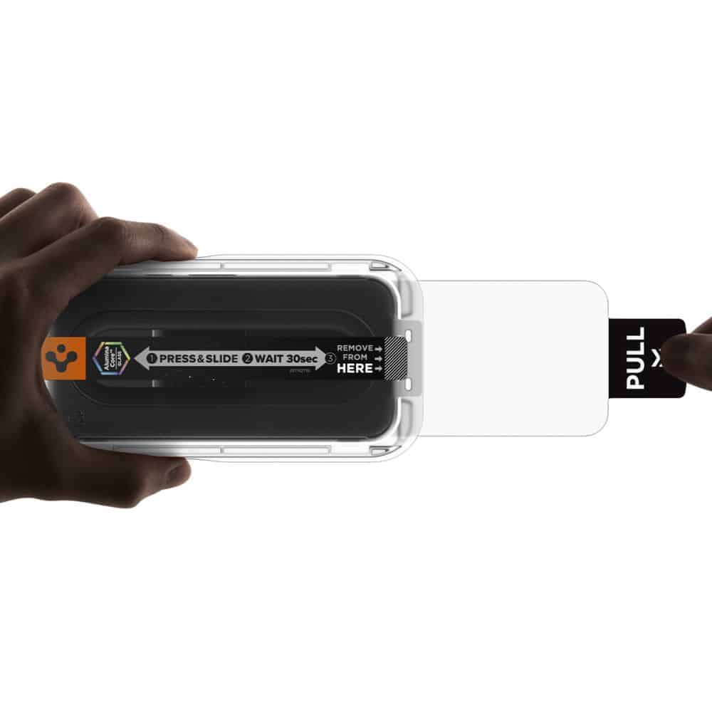 Spigen Glas.tR EZ Fit Pro - θήκη για Google Pixel 10a - Διάφανο - Image 5