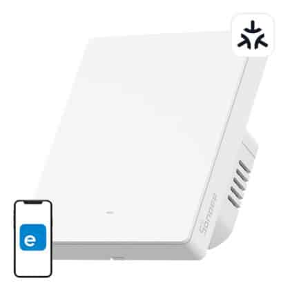 Matter SONOFF M5-1C-80W Έξυπνος διακόπτης τοίχου WiFi (1 κανάλι, για πλαίσιο)