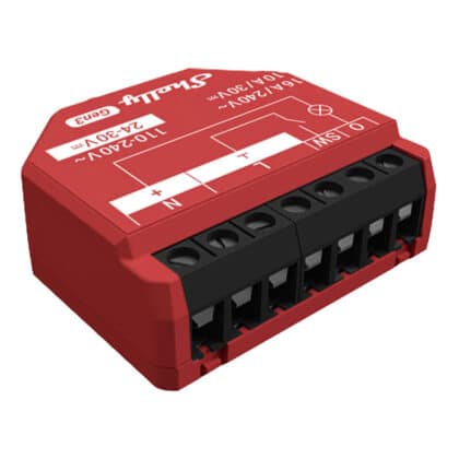 Χειριστήριο Shelly 1PM Gen3, WiFi/Bluetooth